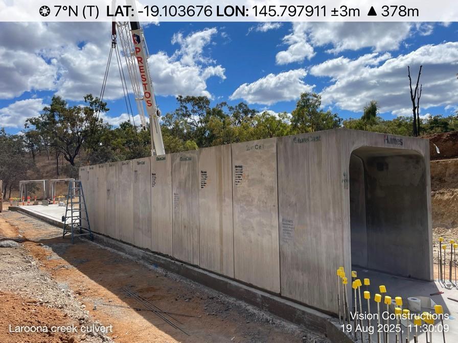 Laroona Road Culvert Installation — Vision Constructions
