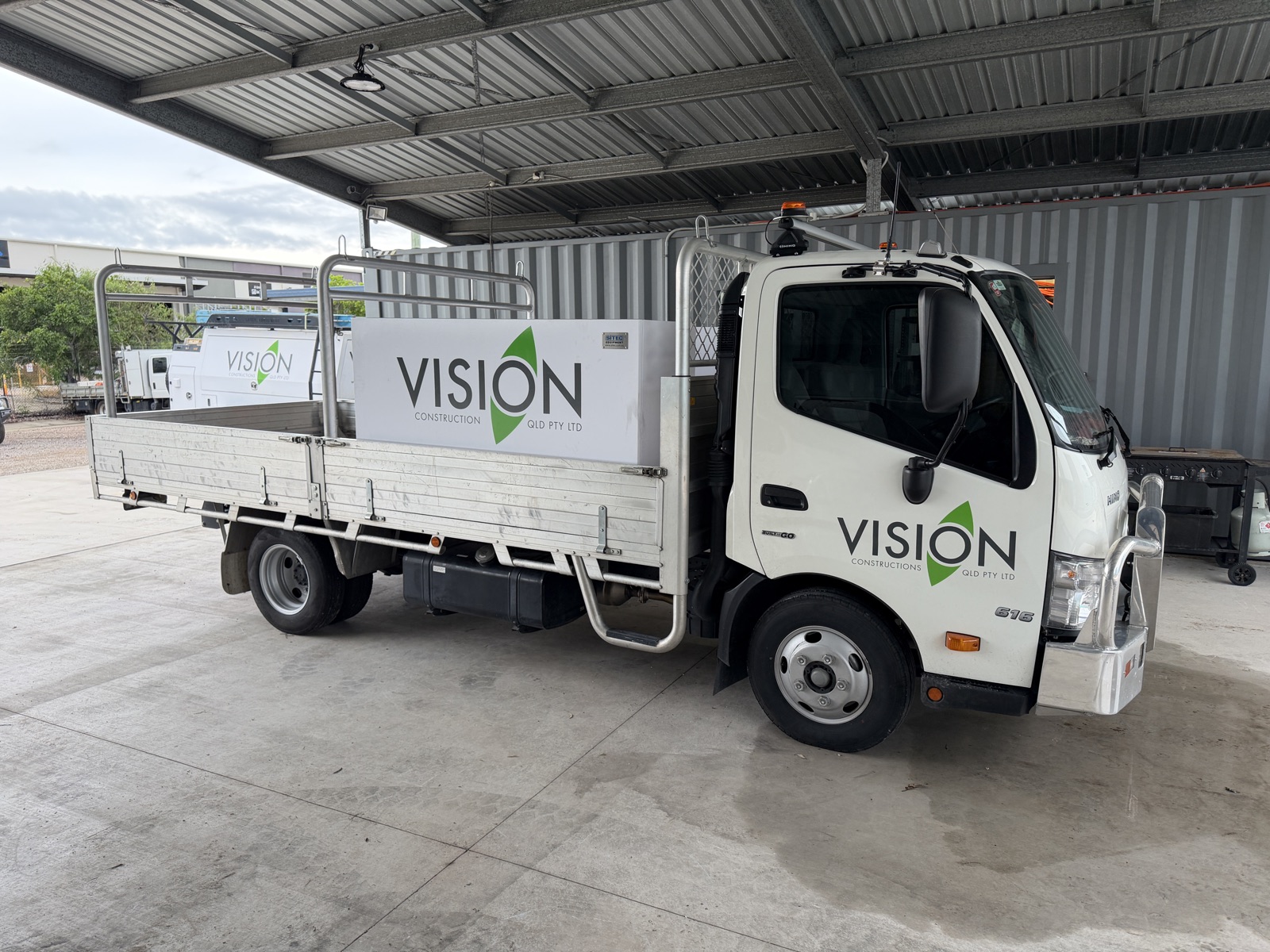 Vision Constructions depot in Townsville